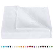 Ntbay Ultra Soft and Cozy Microfiber Flat Sheet, Breathable Top Sheet with 4 inches Hem