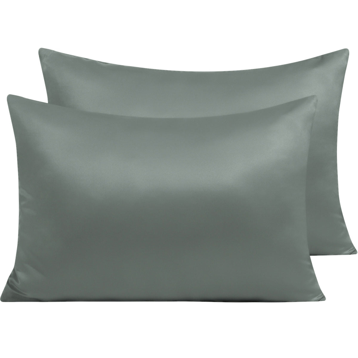 NTBAY Ultra Soft and Cozy Zippered Satin Pillow Cases