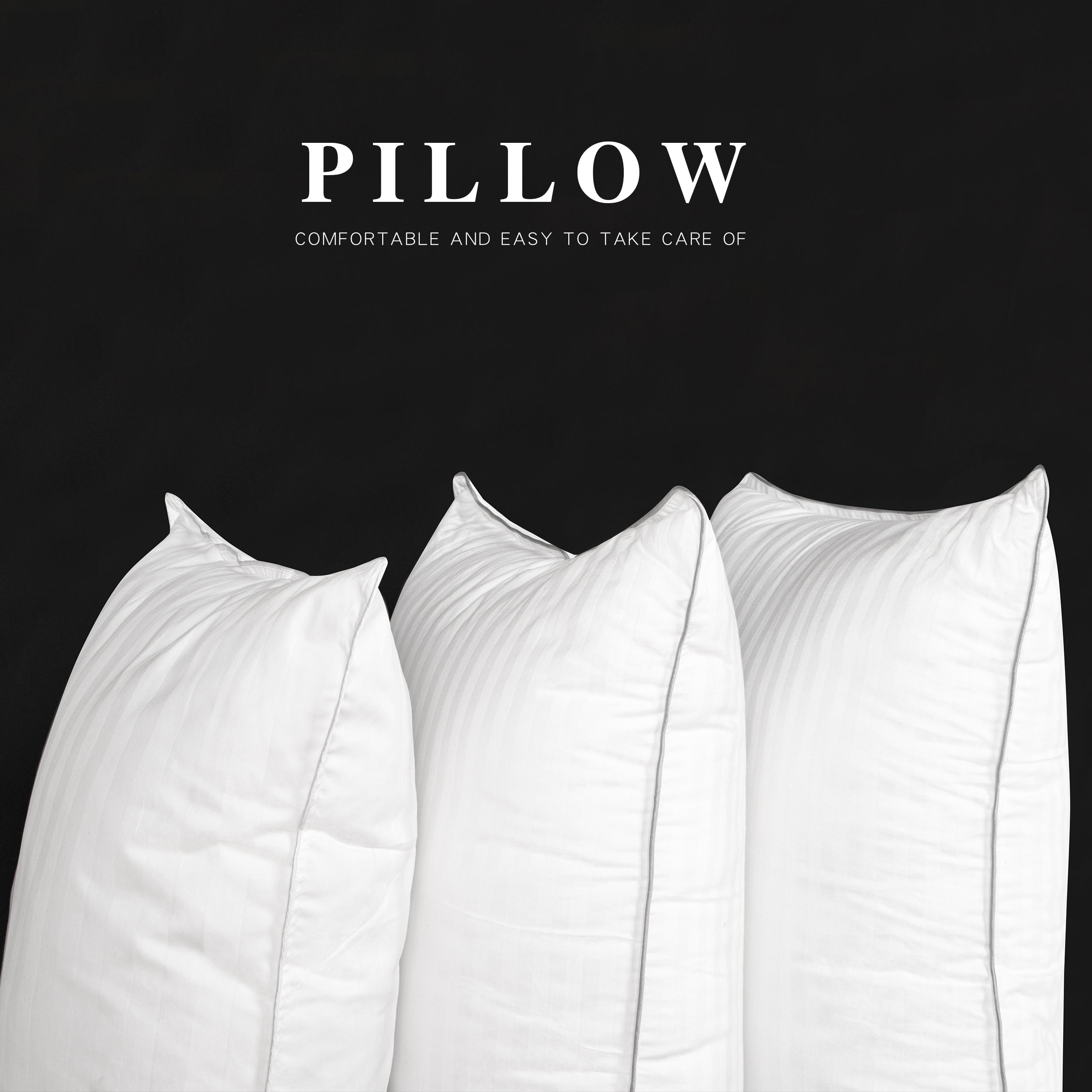 NTBAY 2 Pack Hotel Quality Bed Pillows for Sleeping Soft and Supportive Pillows for Side, Back Sleepers