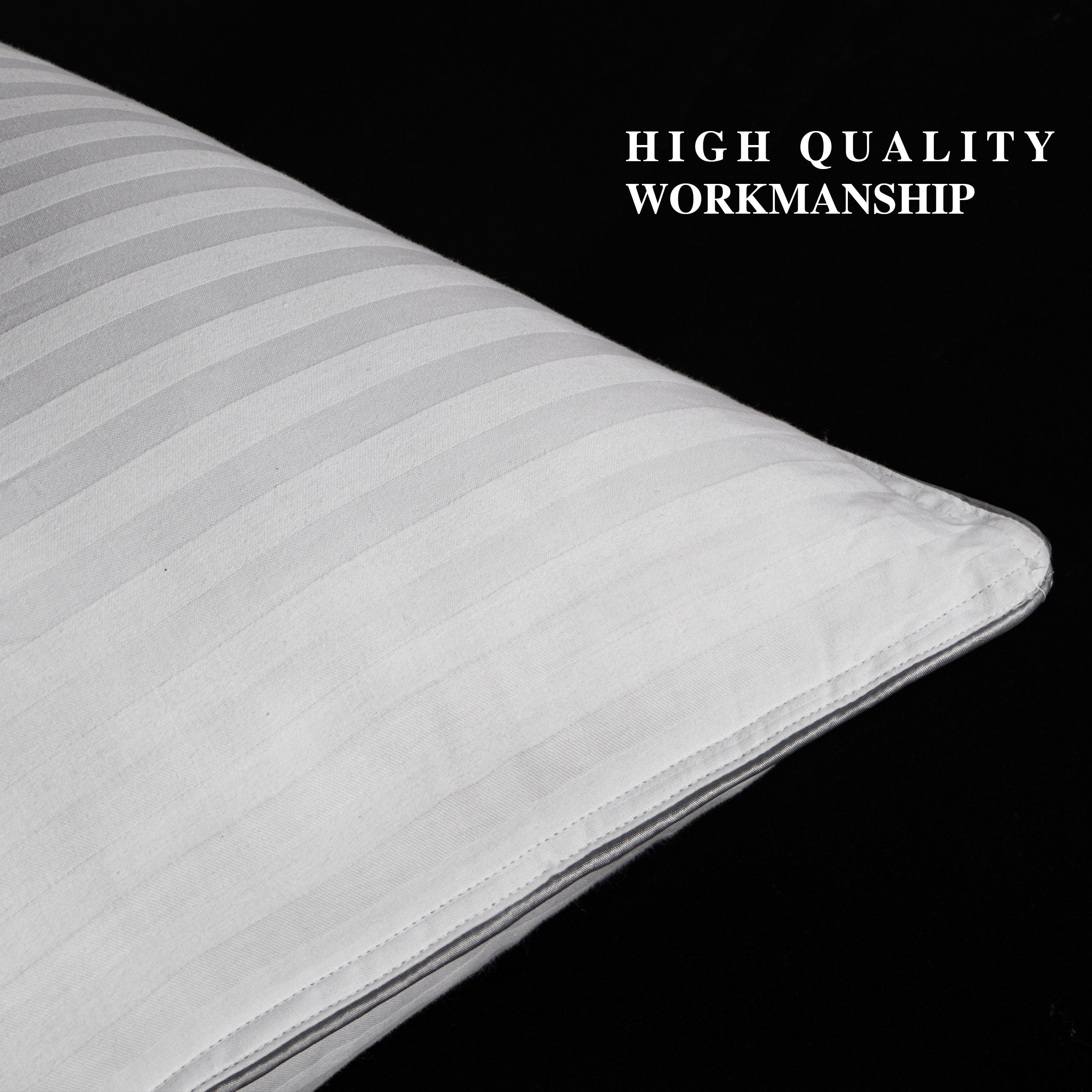 NTBAY 2 Pack Hotel Quality Bed Pillows for Sleeping Soft and Supportive Pillows for Side, Back Sleepers