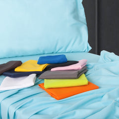 3 Pieces Solid Color Microfiber Toddler Sheet Set|NTBAY®️ - NTBAY