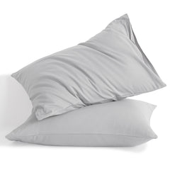 Ntbay 2 Pack Cotton Ultra Soft Pillowcases with Envelope Closure, Breathable and Smooth Bed Pillow Cases