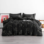 NTBAY 2/3 Pieces Constellation Pattern Microfiber Duvet Cover Set