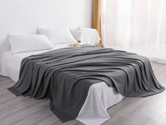 Ntbay Ultra Soft and Cozy Microfiber Flat Sheet, Breathable Top Sheet with 4 inches Hem