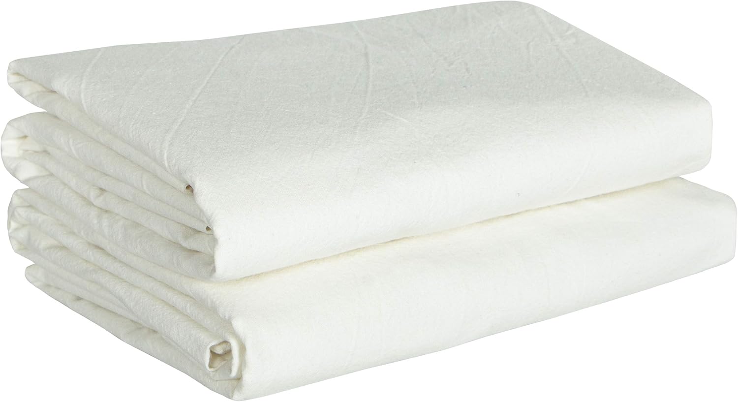 NTBAY 2 Pack Washed Cotton Pillow Shams, Breathable and Comfortable Standard Pillow Cases