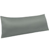 NTBAY Satin Zippered Body Pillowcase, Silky Slip Cooling Body Pillow Cover