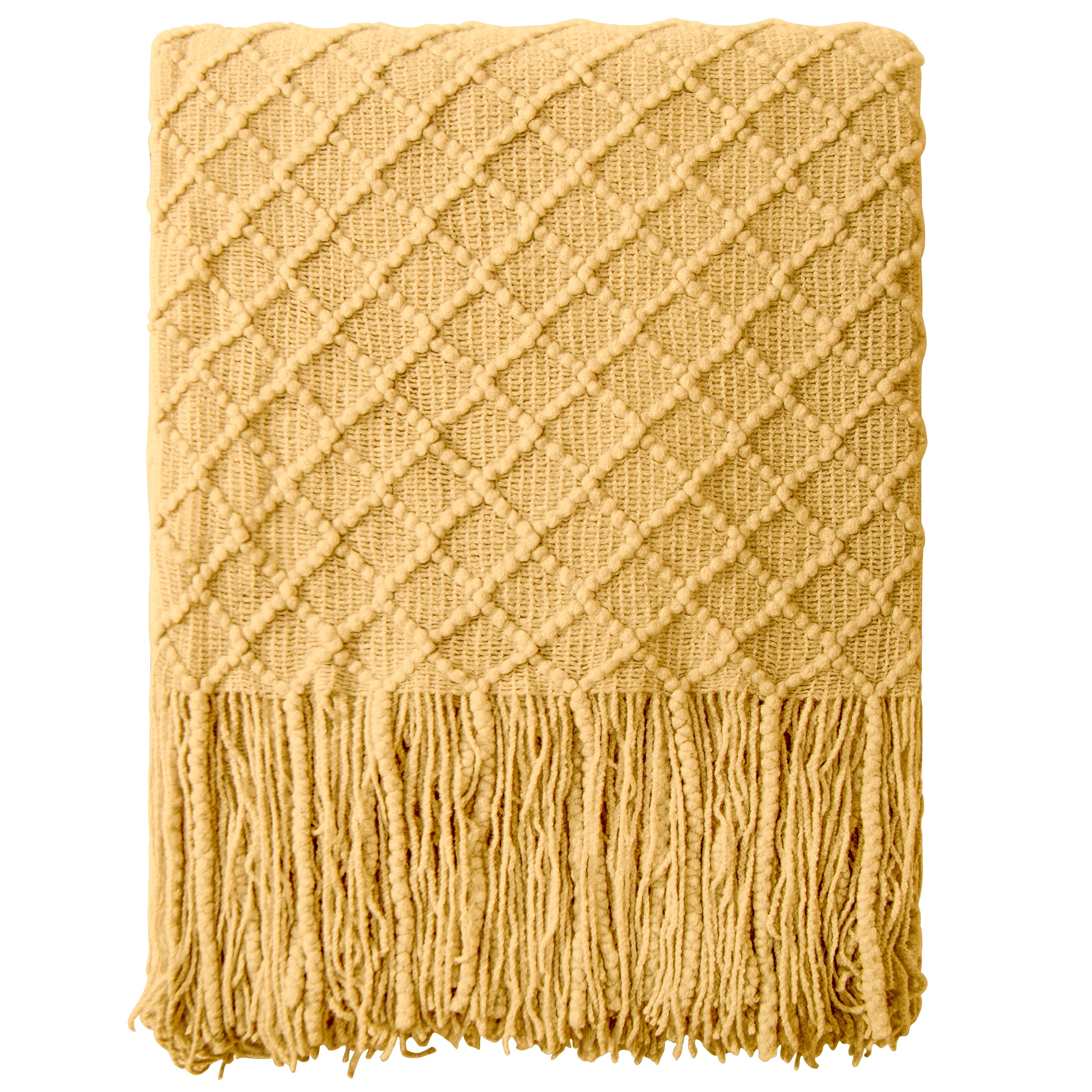 Soft Acrylic Knitted Throw Blanket|NTBAY®️