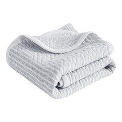 NTBAY Jersey Cotton Quilted Toddler Blanket - NTBAY