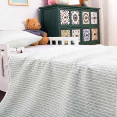 NTBAY Jersey Cotton Quilted Toddler Blanket - NTBAY