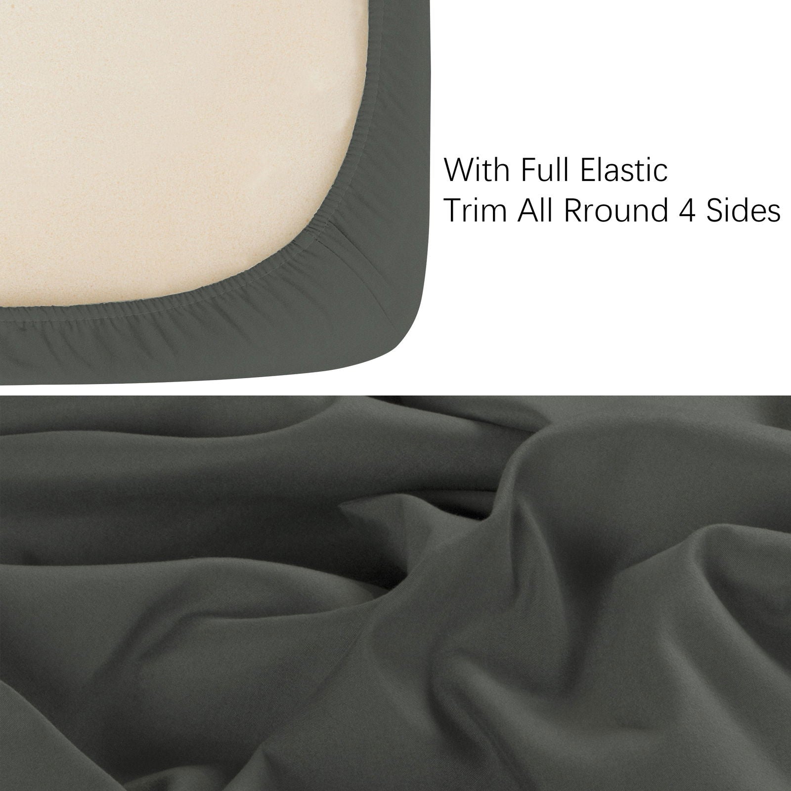 NTBAY Soft Microfiber Crib Fitted Sheet - NTBAY