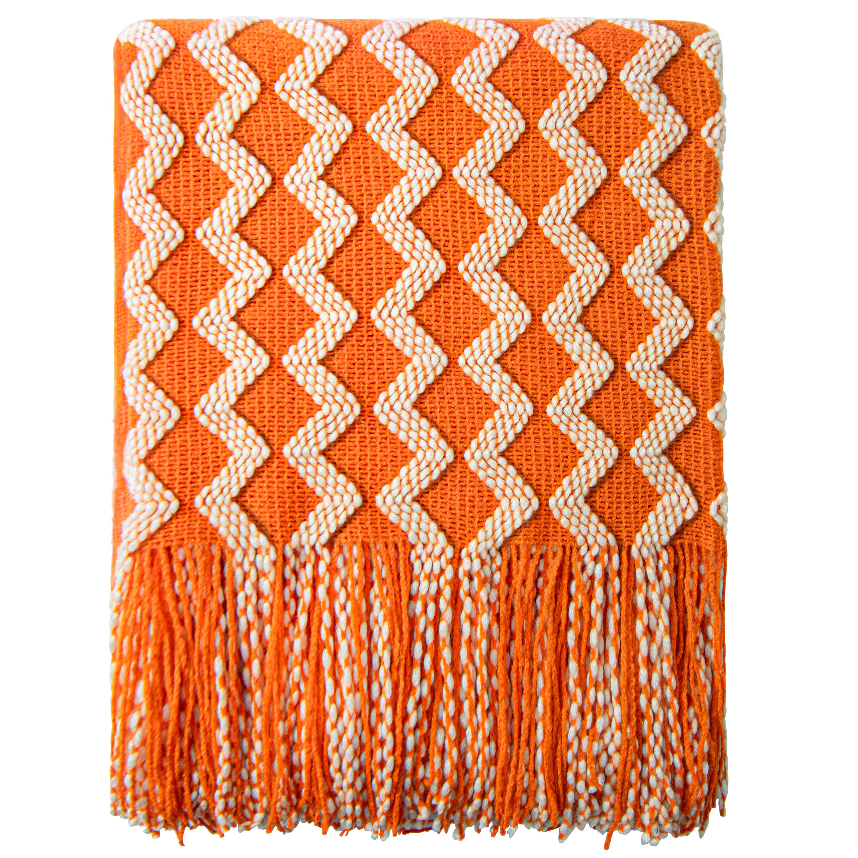 Soft Acrylic Knitted Throw Blanket|NTBAY®️