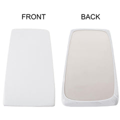 NTBAY 2 Pack Cotton Terry Waterproof Baby Crib Mattress Protectors - NTBAY